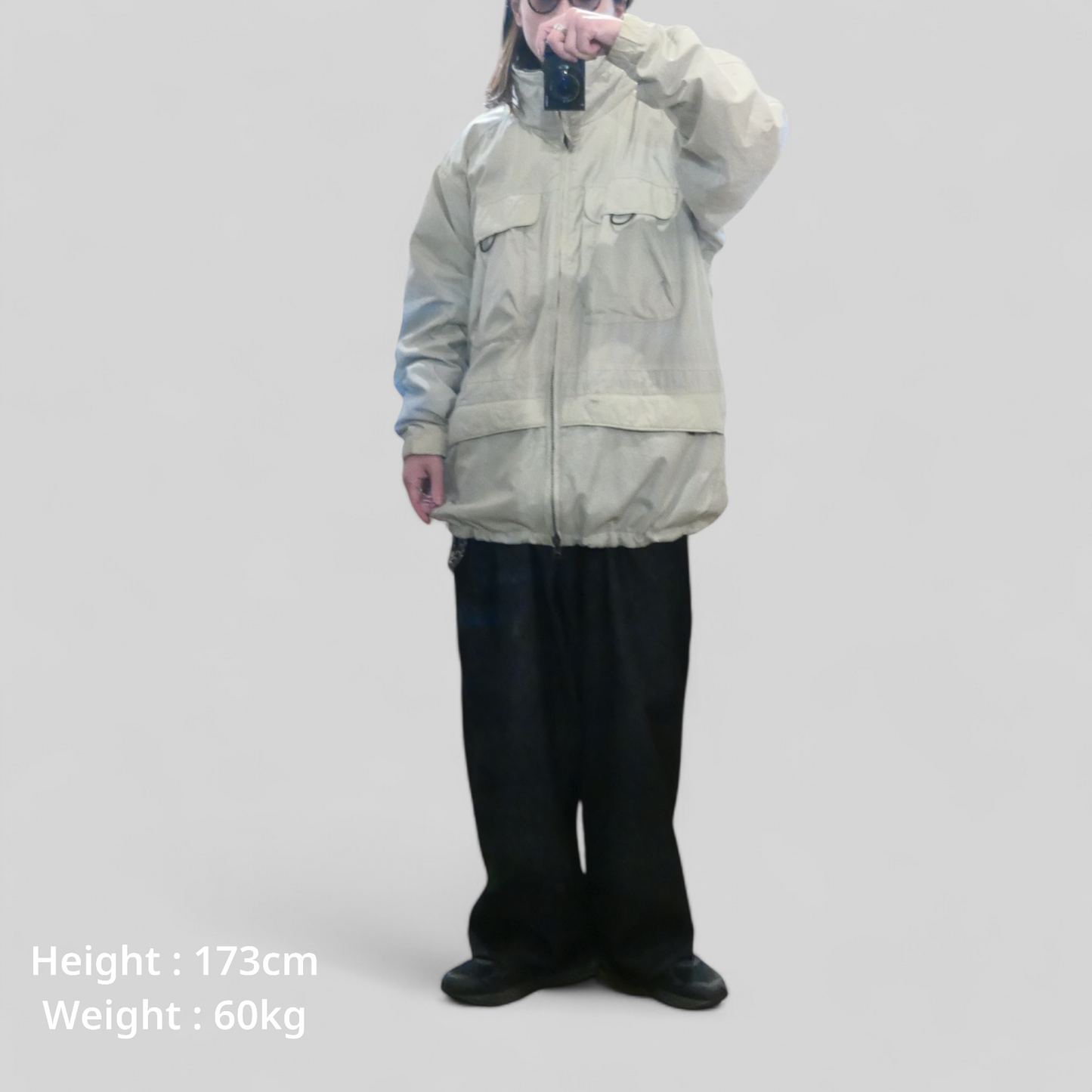 VINTAGE 90-00s L Nylon Jacket "OUTER LAYER 3" -NIKE ACG-