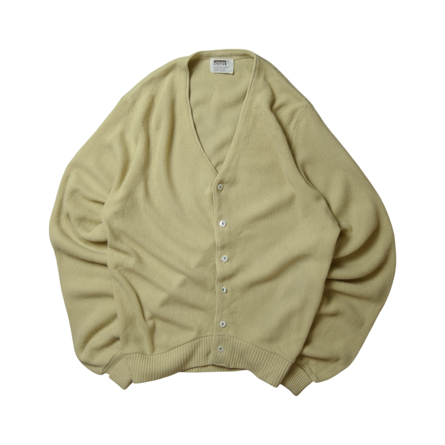 70s L Aclyric? Knit Cardigan -MONTGOMERY WARD-