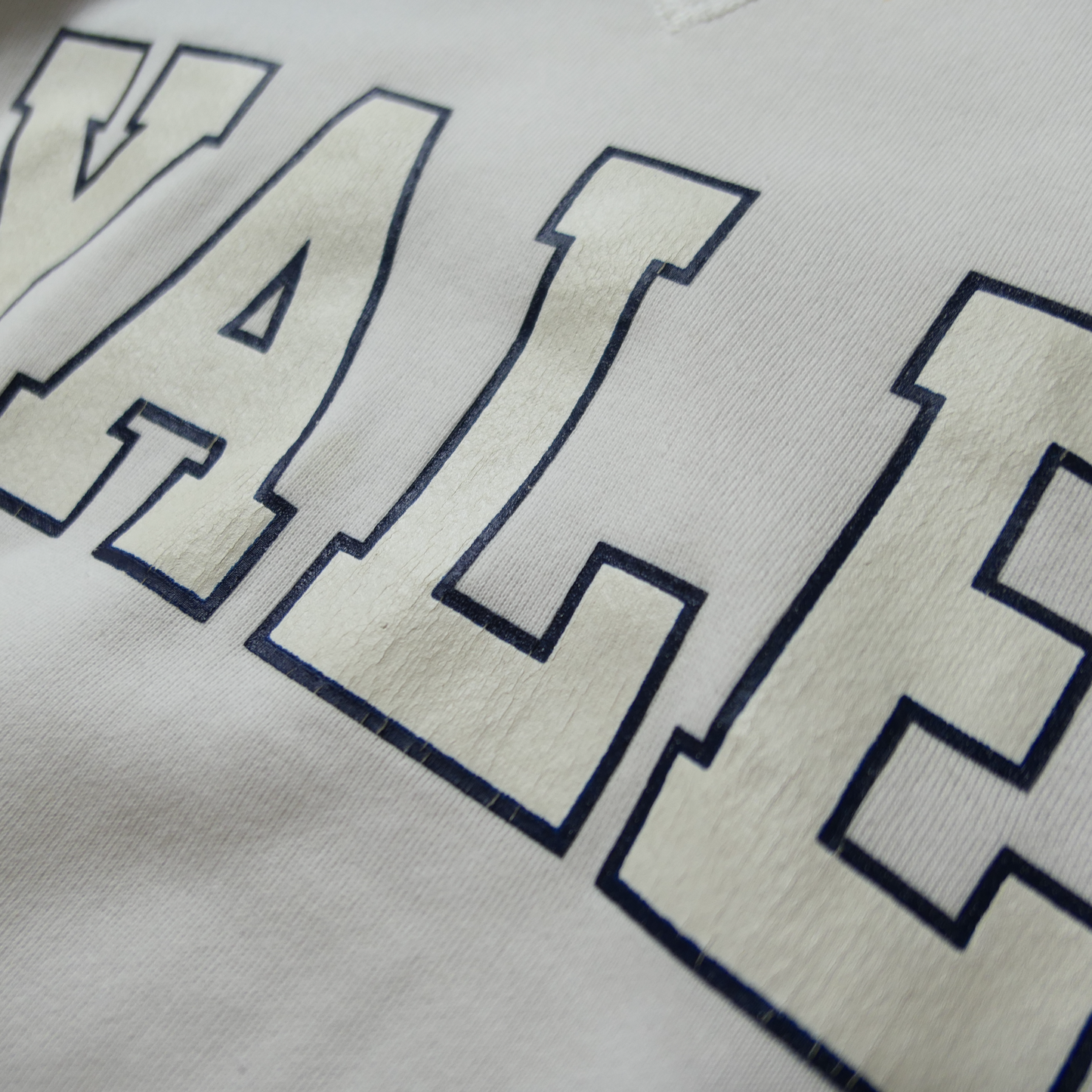 90s Collage Sweat "YALE" -Russell Athletic-