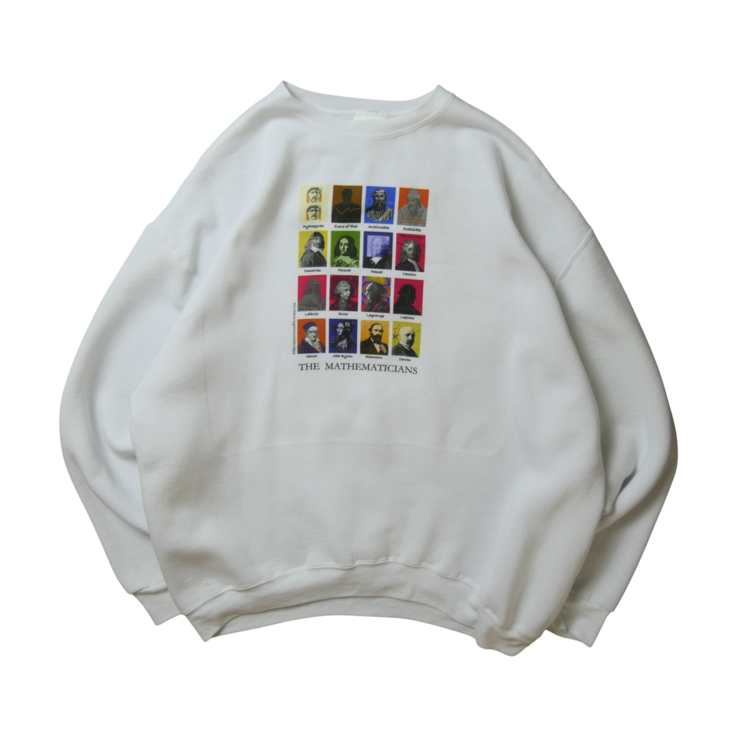 80s~90s Art Sweatshirt -The Mathematicians-