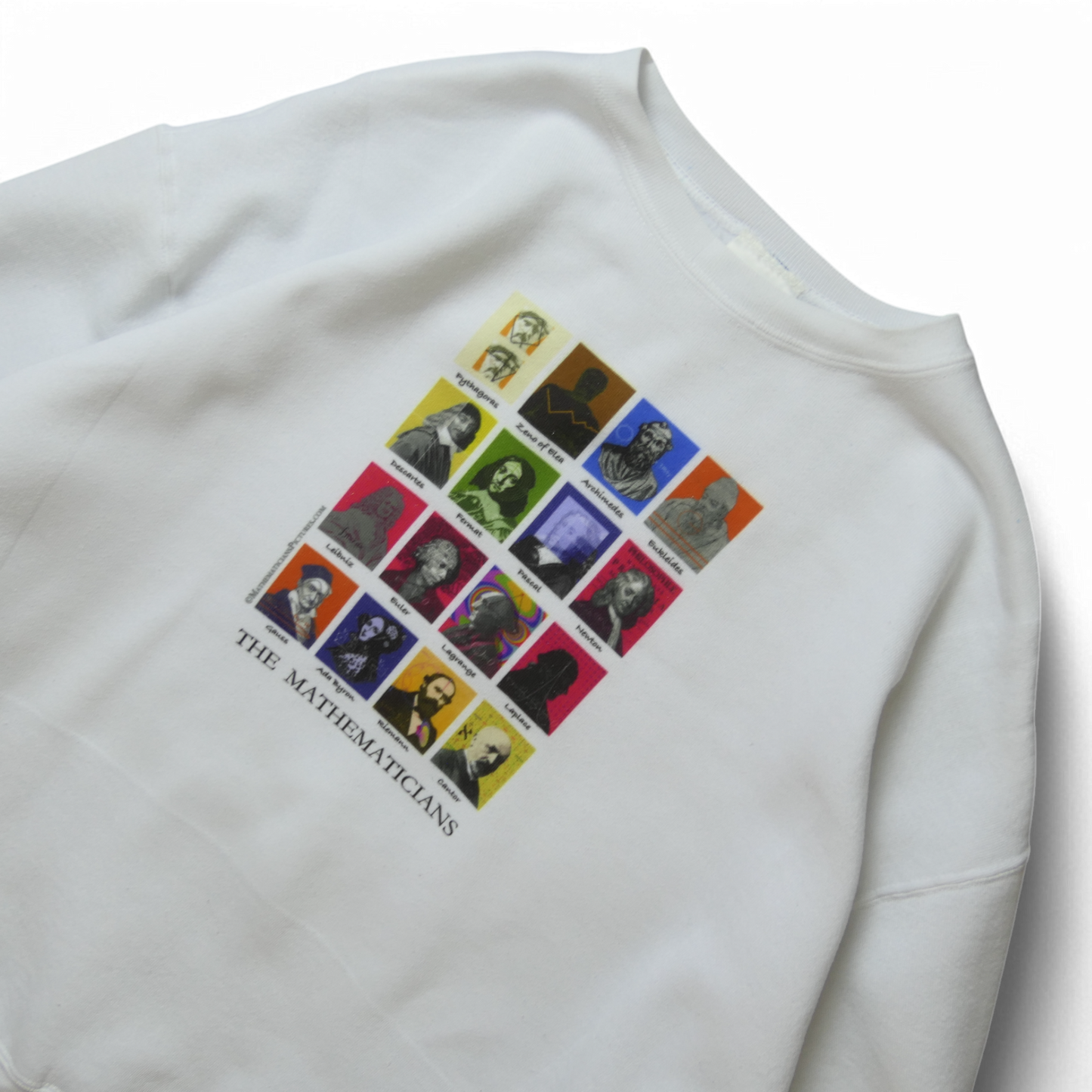 80s~90s Art Sweatshirt -The Mathematicians-