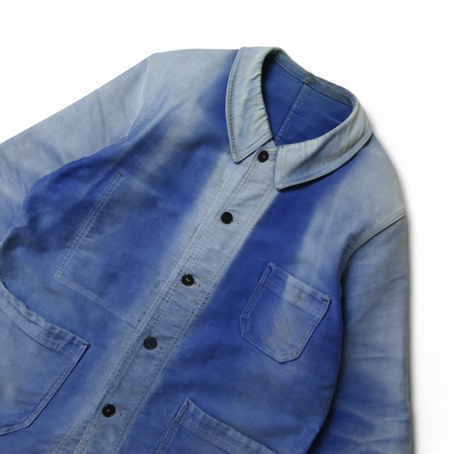 40s~50s Moleskin French Work Jacket -Le Favori-
