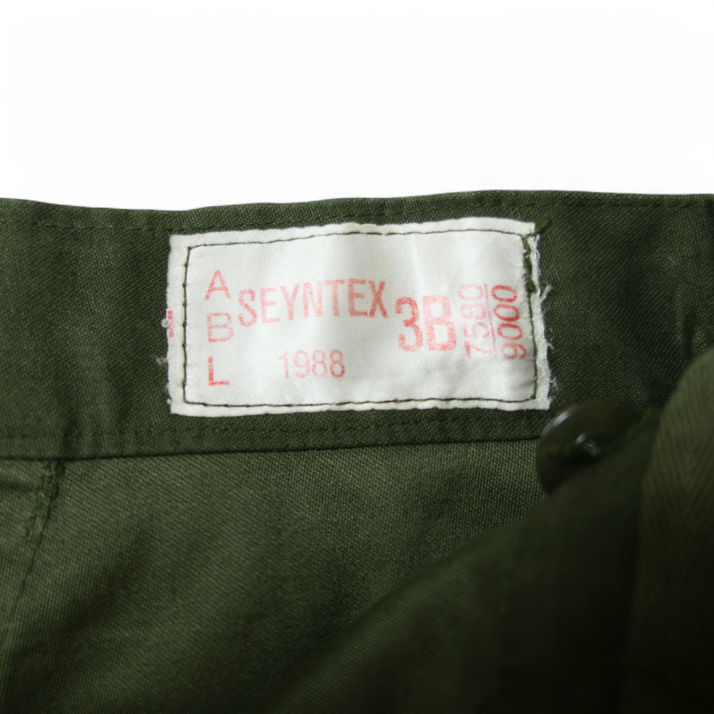 80s M-88 Field Over Pants -Belgium Army-