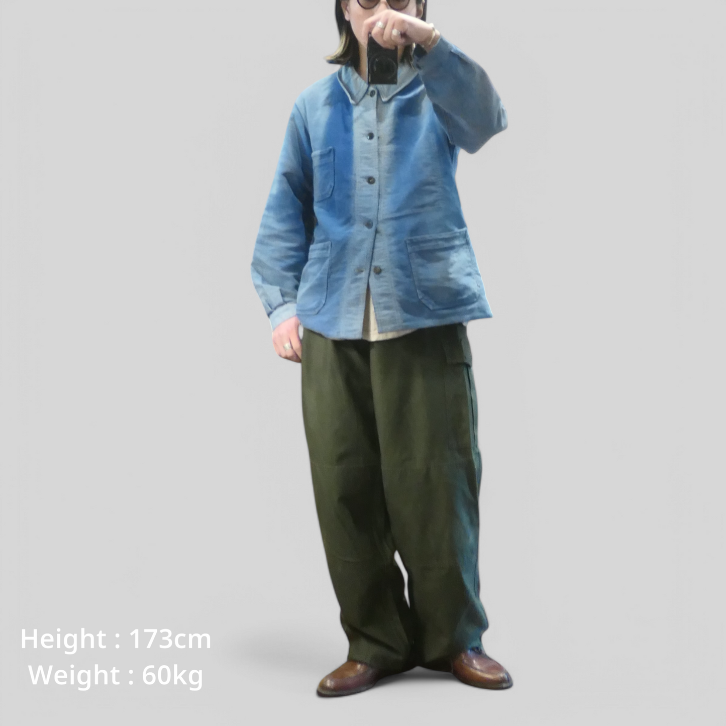 40s~50s Moleskin French Work Jacket -Le Favori-