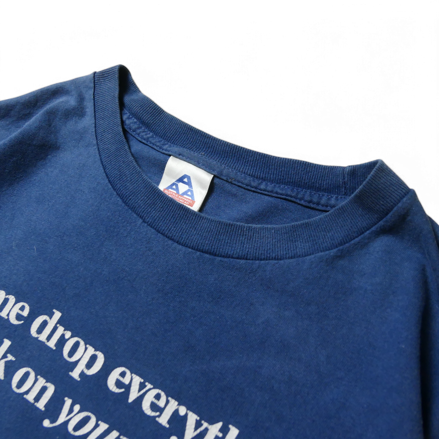 00s Message Tee "work on your problem"