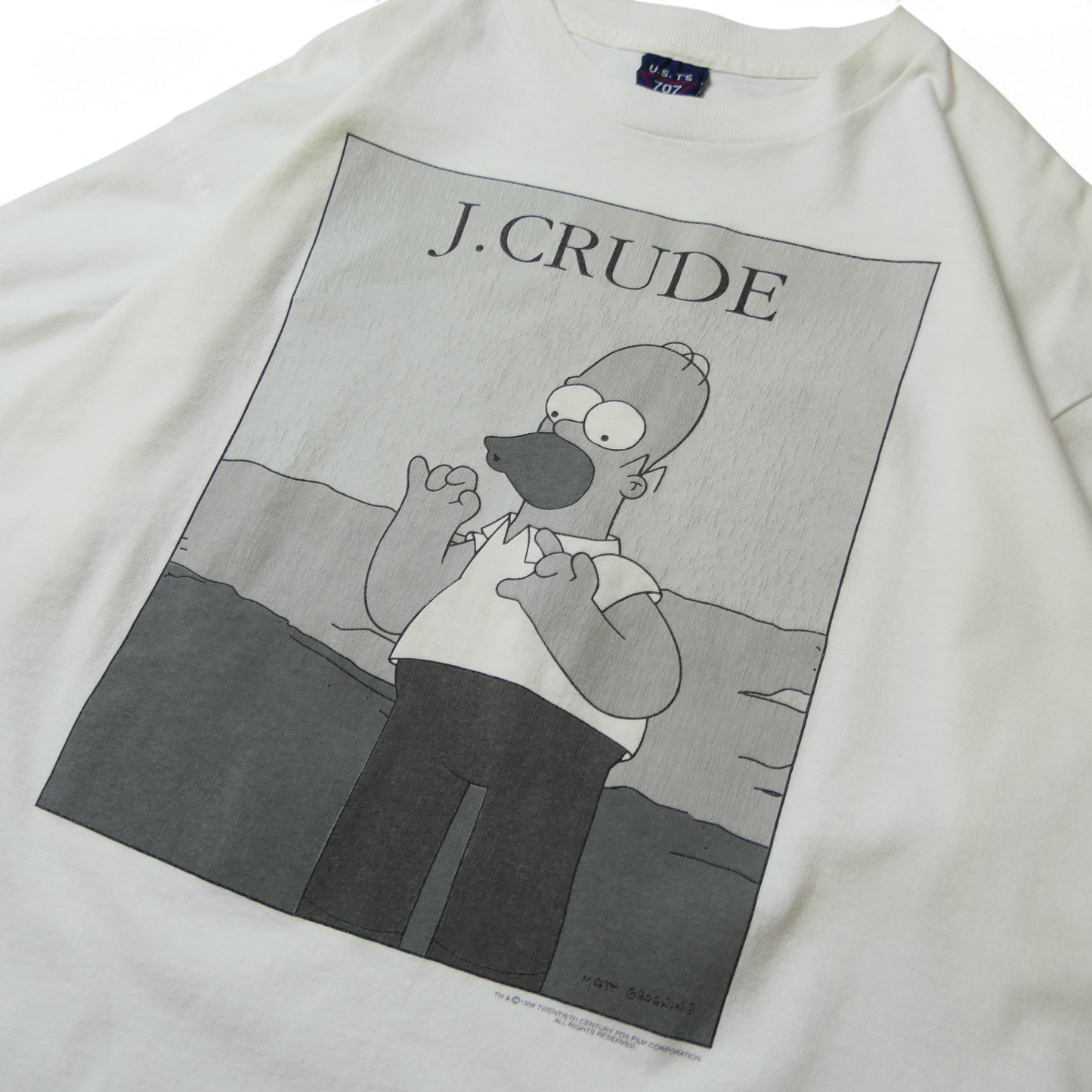 90s "J.CREW" Parody Tee -The Simpsons-