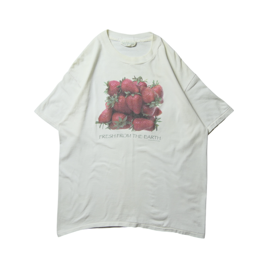 90s Fruit Art Tee -Planet The Earth-