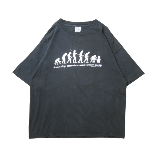 00s Message Tee "Theory of Evolution"