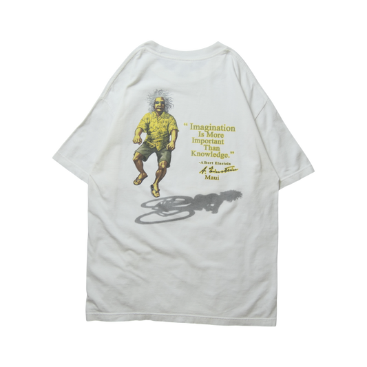 90s-00s Art Tee -Arbert Einstein-