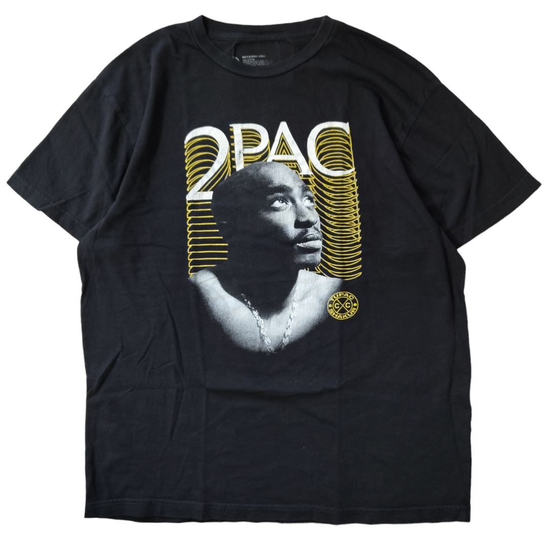 USED M/L Hiphop T-shirt -2PAC-