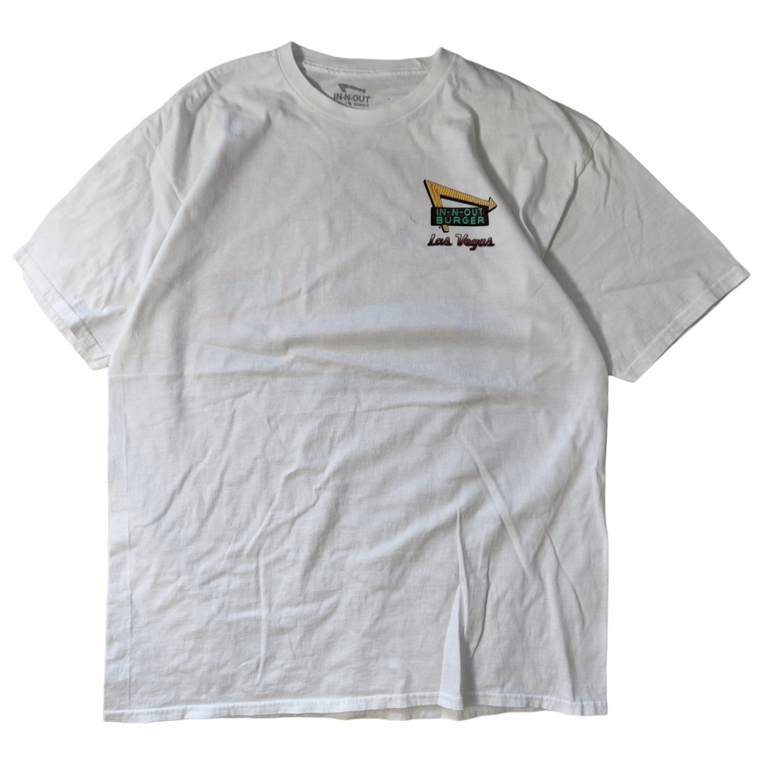 [IN-N-OUT BARGER] Print T-Shirt / XL