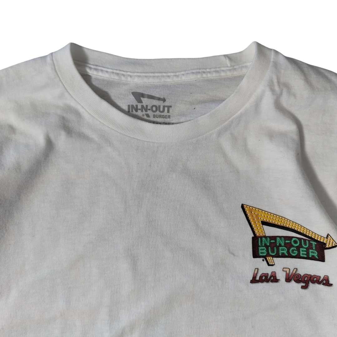 [IN-N-OUT BARGER] Print T-Shirt / XL
