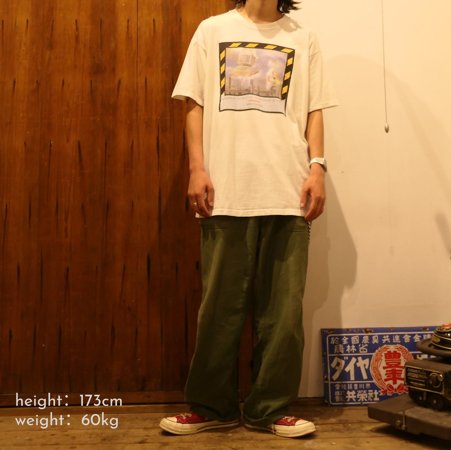 VINTAGE 90-00s XL Promotion Tee -COMPAQ-