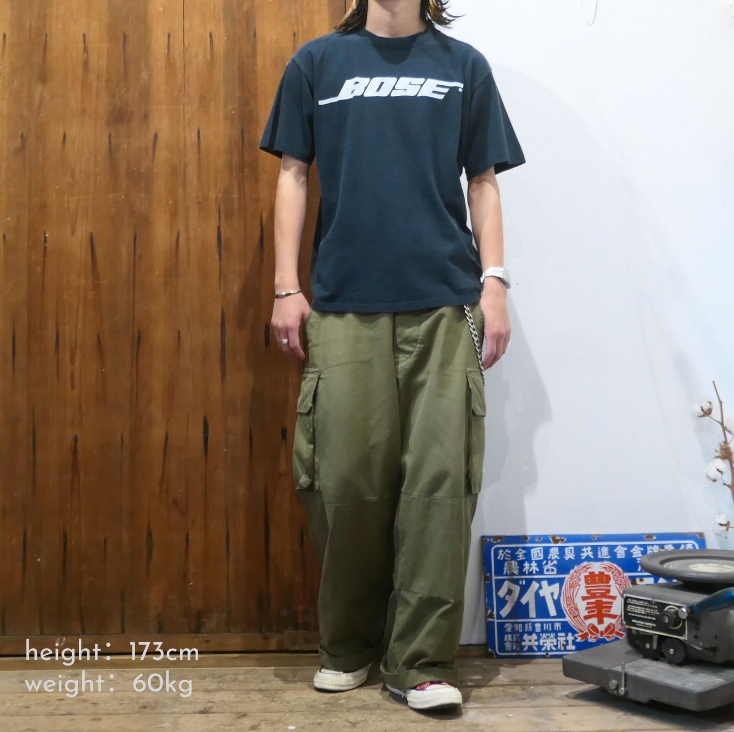 VINTAGE 00s M Promotion Tee -BOSE-