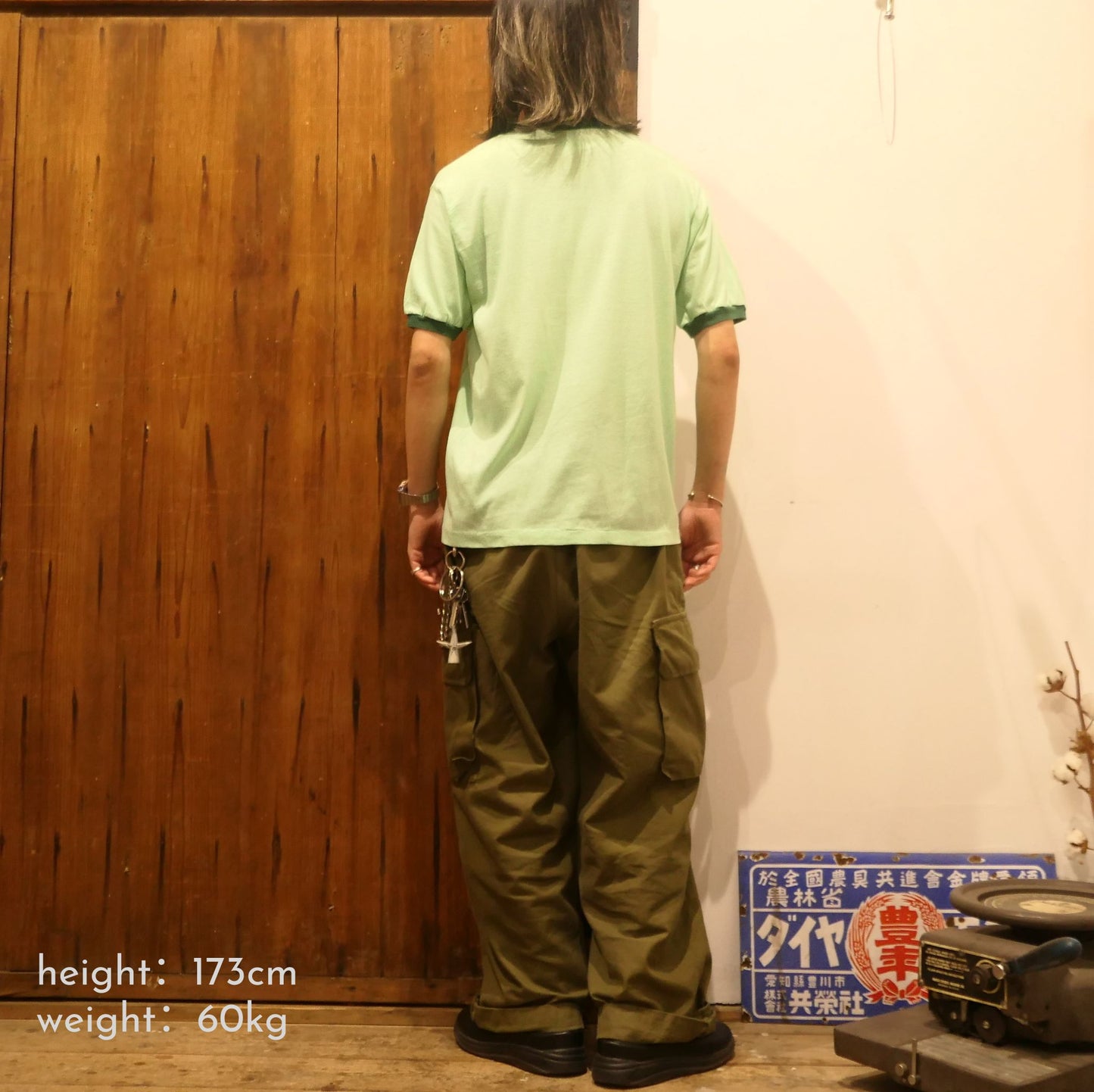 VINTAGE 70-80s M-L Ringer Tee -SyLph-