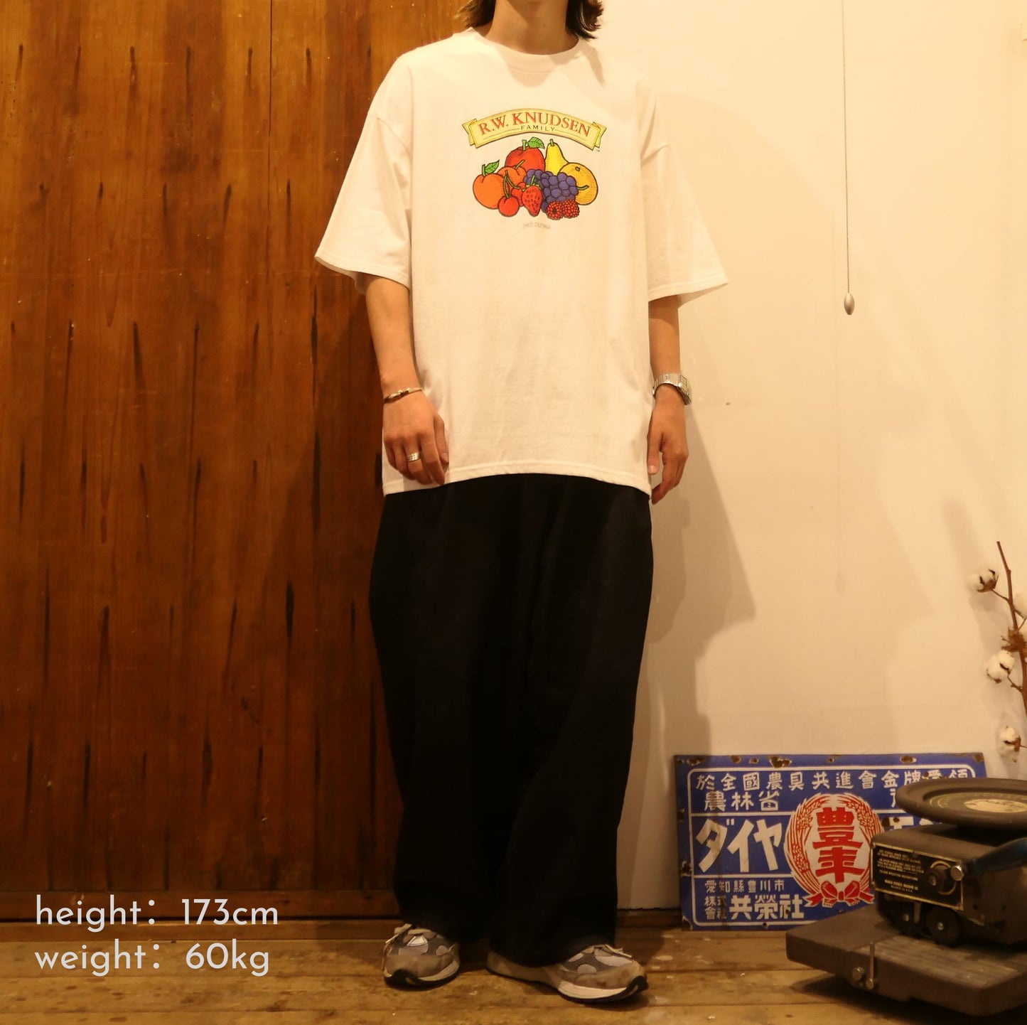 VINTAGE 90-00s XL Promotion Tee -R.W.KNUDSEN-