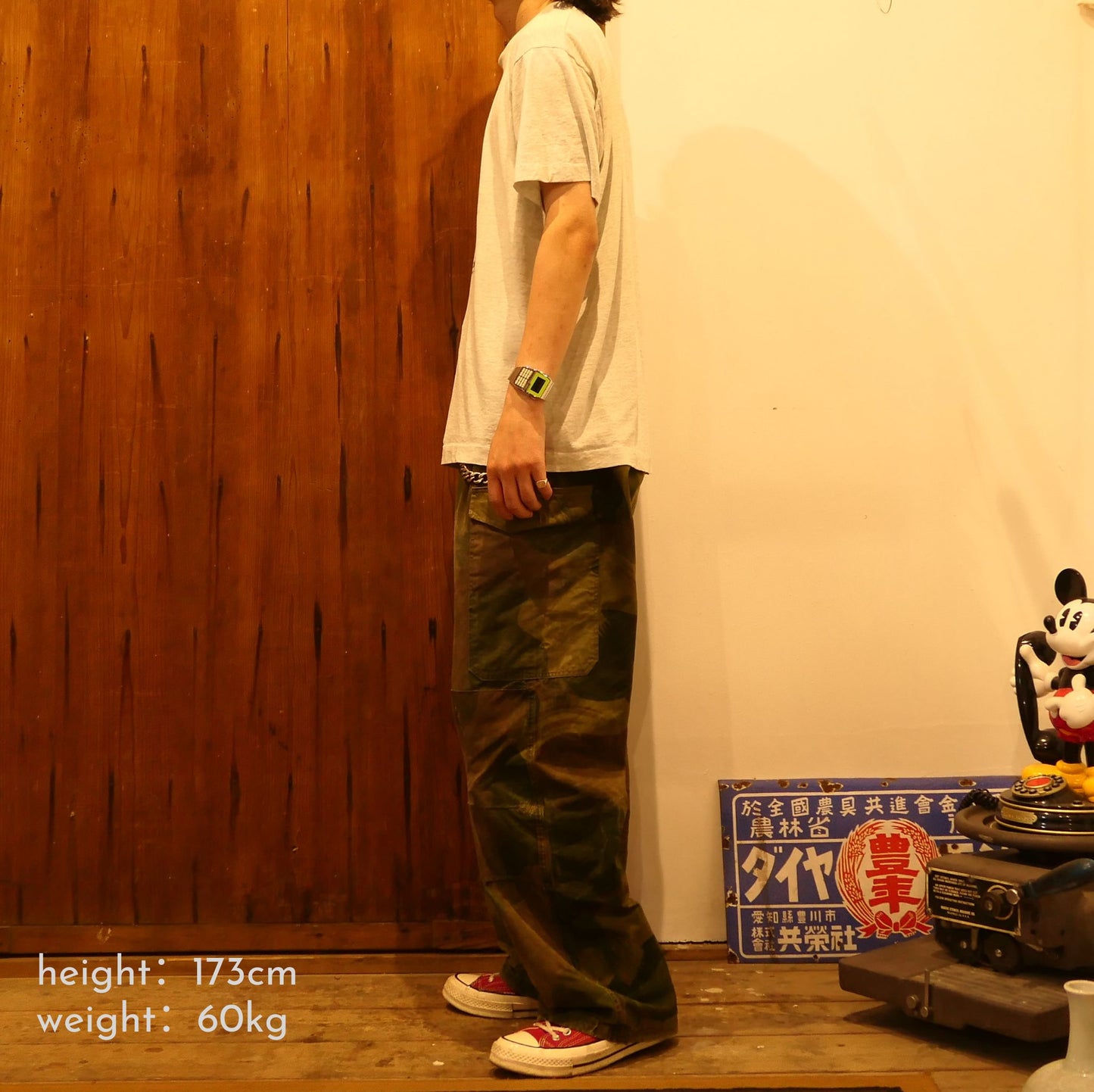 VINTAGE 90s L Dog Tee "Rottweiler" -TELETREND COLS-