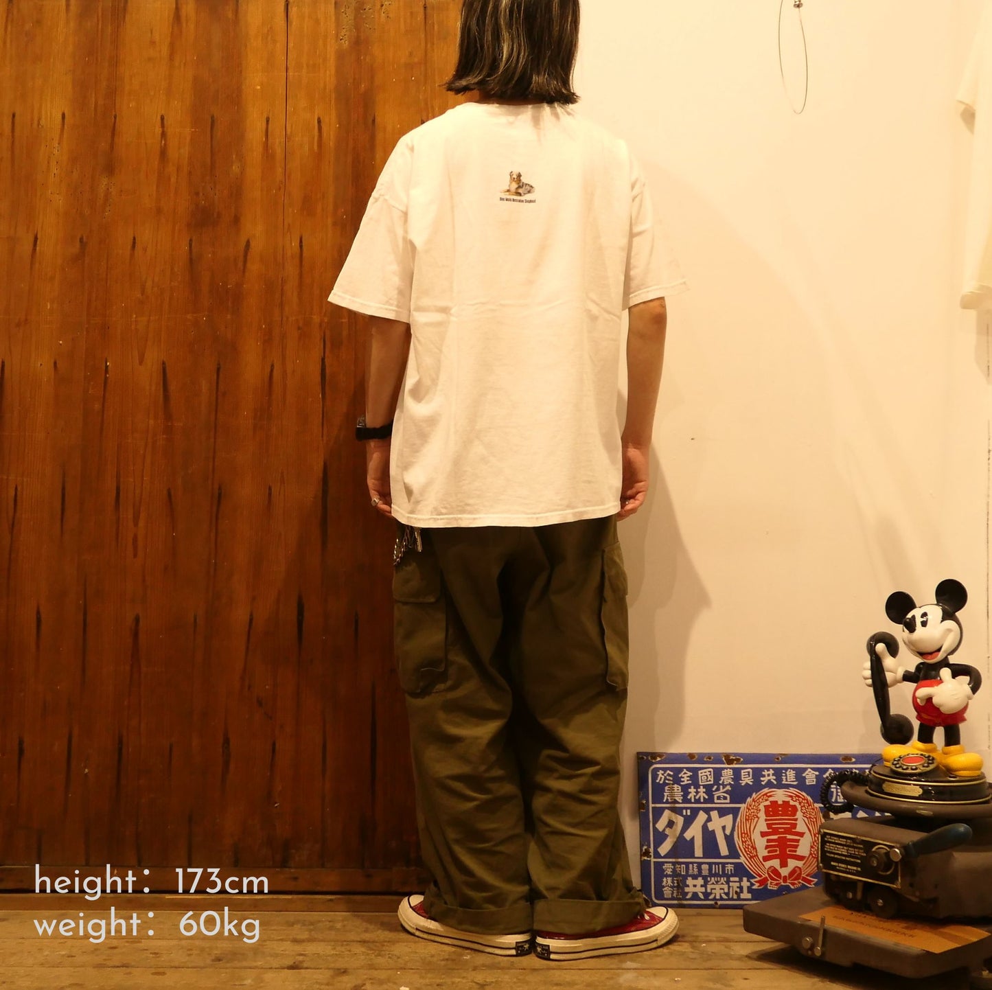 VINTAGE 90-00s XL Dog Tee -Australian Shpherd-