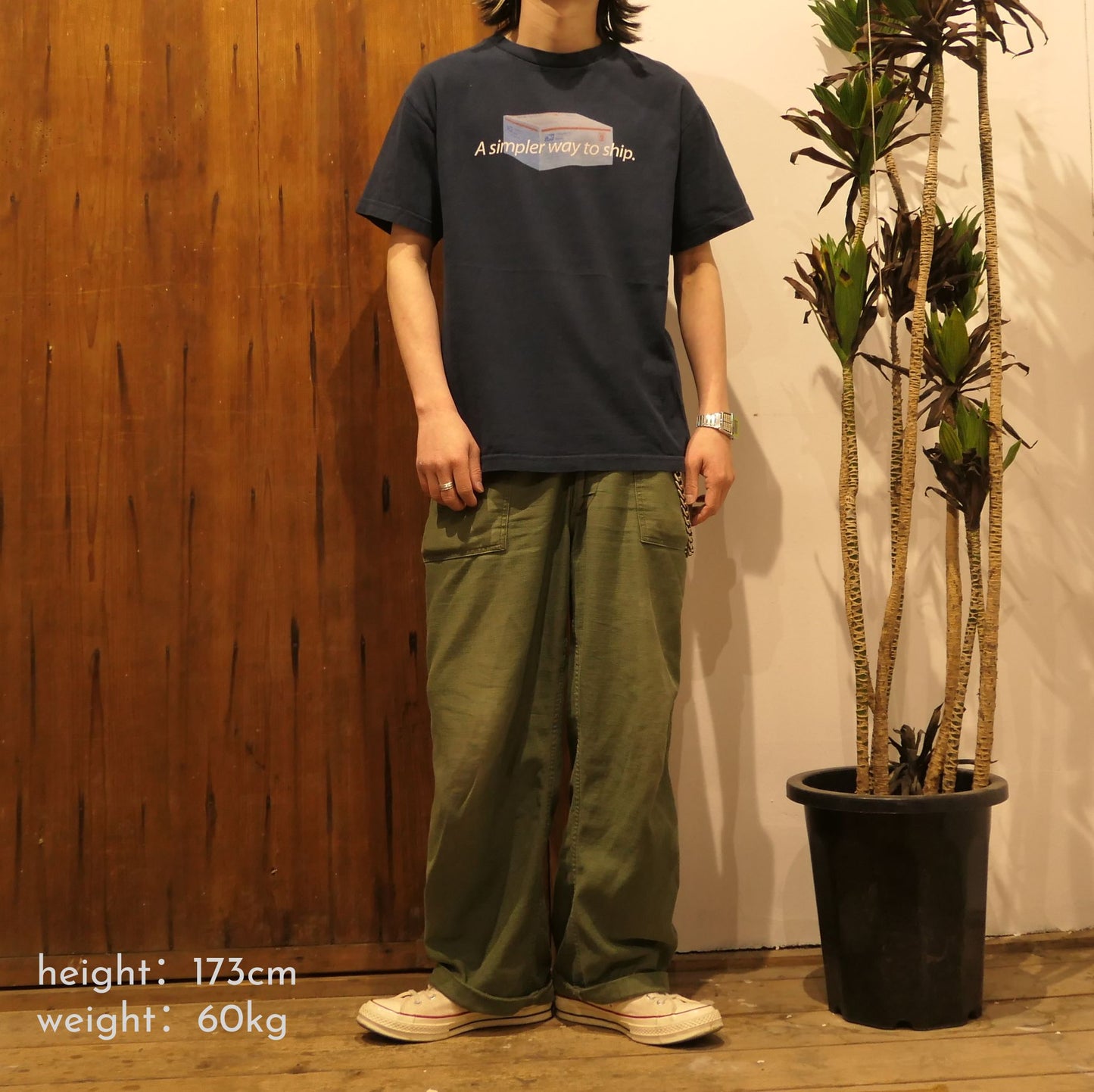 VINTAGE 00s M Promotion Tee -UNITED STATES POSTAL SERVICE-