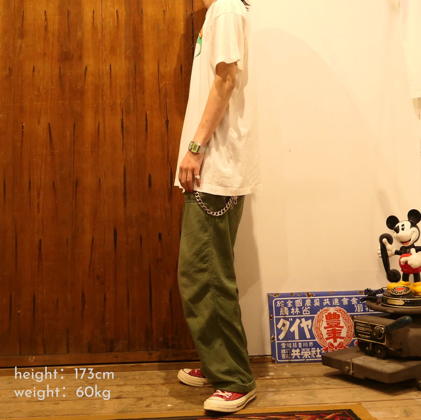 VINTAGE 90s L-XL Promotion Tee -Newport-