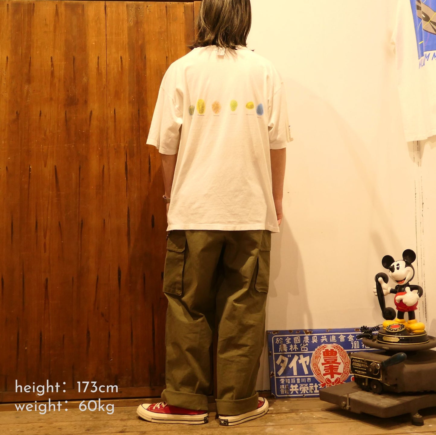 VINTAGE 90s XL Promotion Tee "Bacteria" -BAYER-