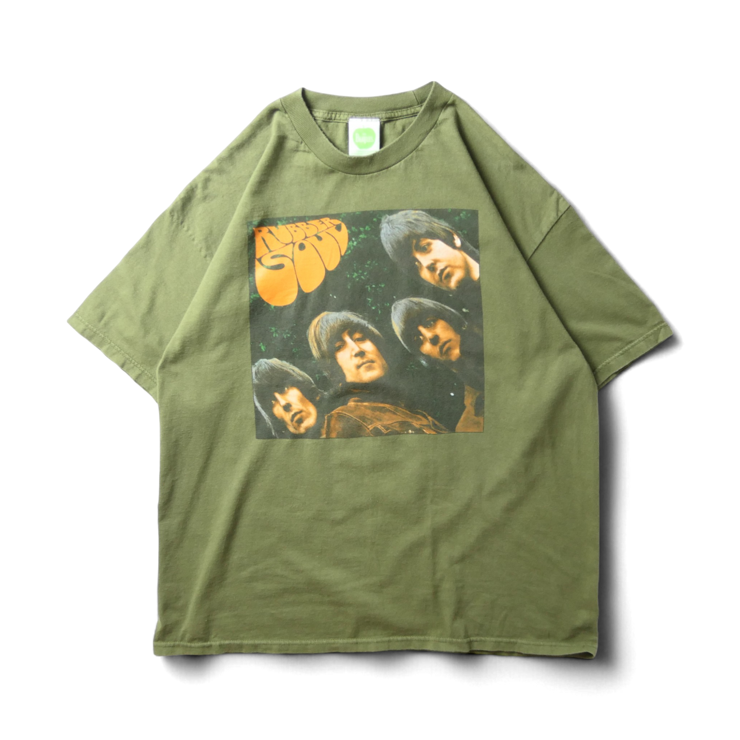 VINTAGE 00s XL Rock Band Tee "Rubber Soul" -The Beatles-