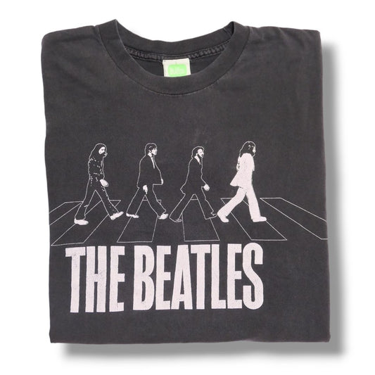 VINTAGE 00s L Rock Band Tee -THE BEATLES-
