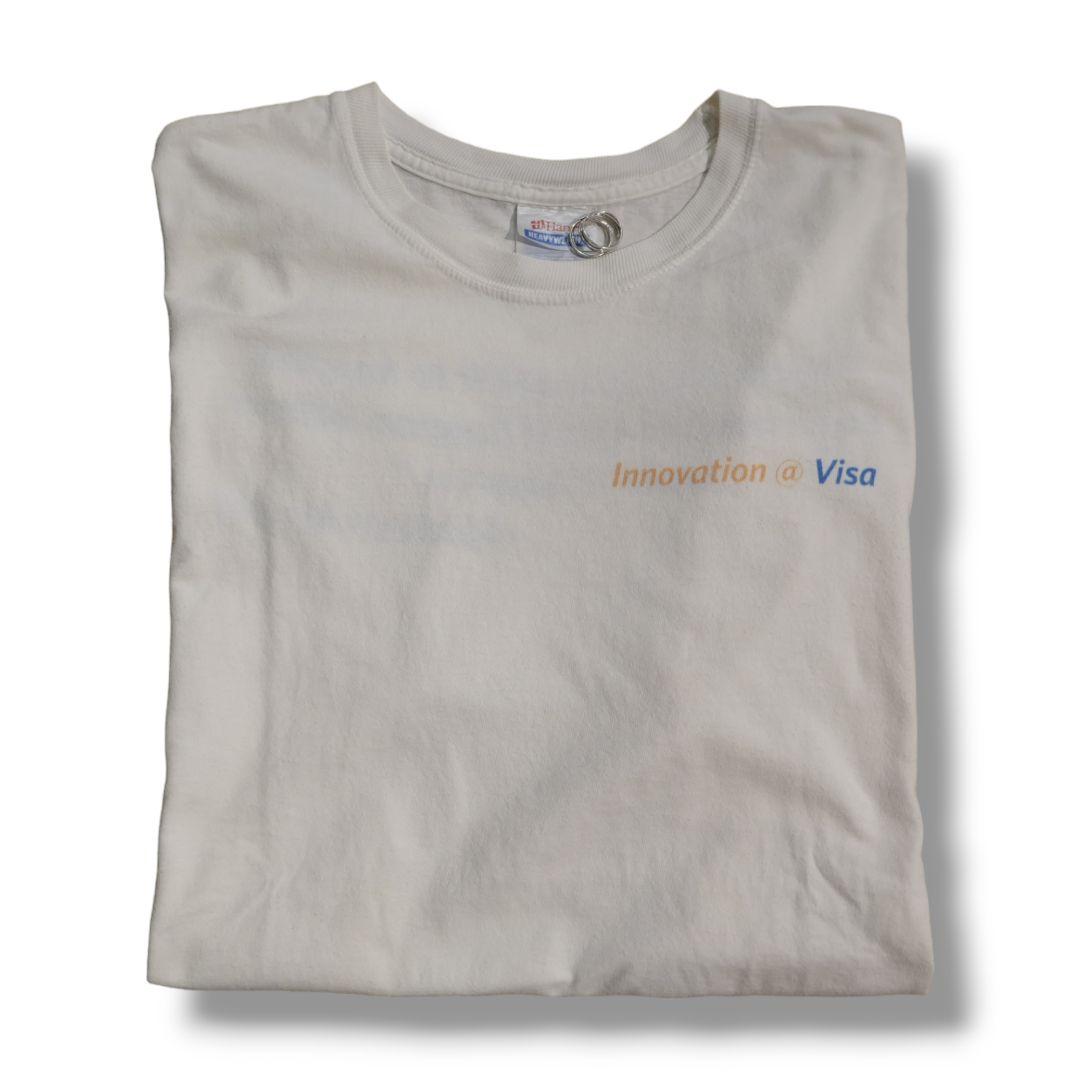 VINTAGE 90-00s XL Promotion Tee -VISA×Michael Jordan-
