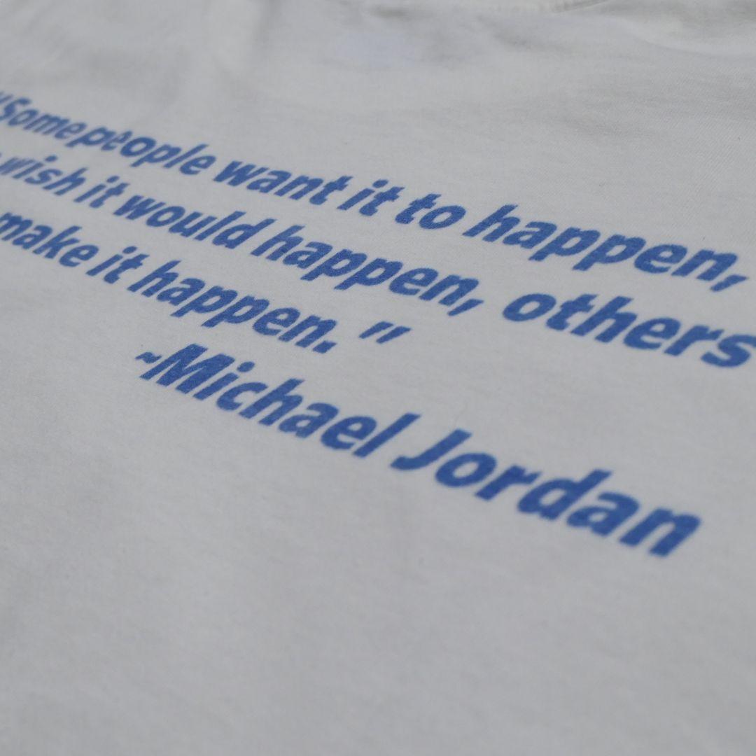 VINTAGE 90-00s XL Promotion Tee -VISA×Michael Jordan-