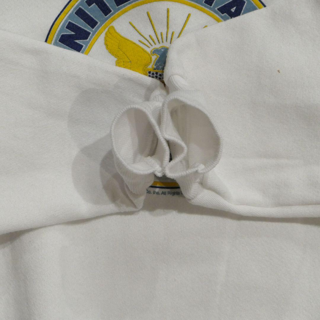 VINTAGE 90s XL Militaly sweat -U.S.NAVY-