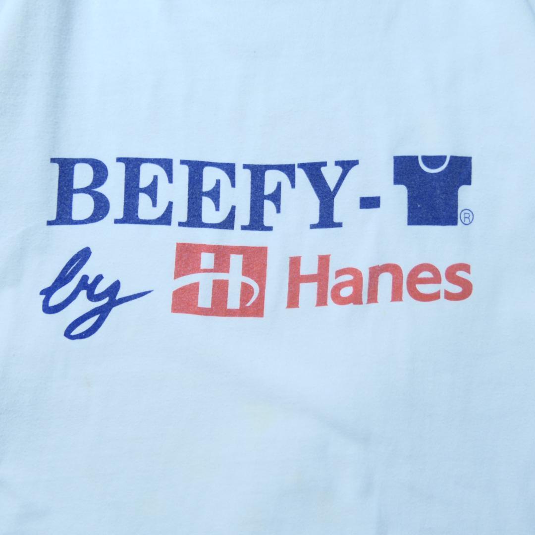 VINTAGE 90s XL Logo Tee -Hanes-