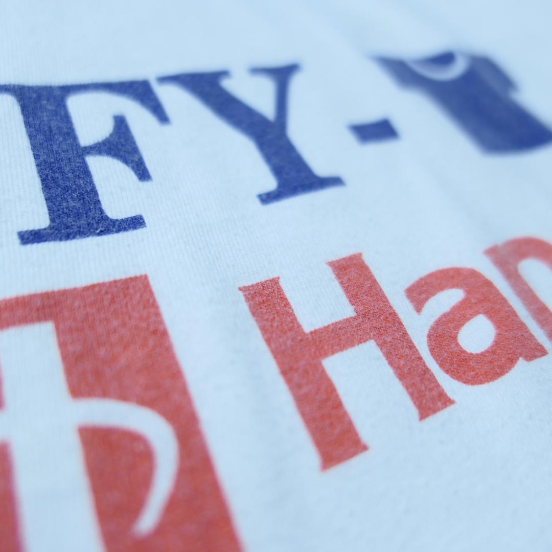 VINTAGE 90s XL Logo Tee -Hanes-