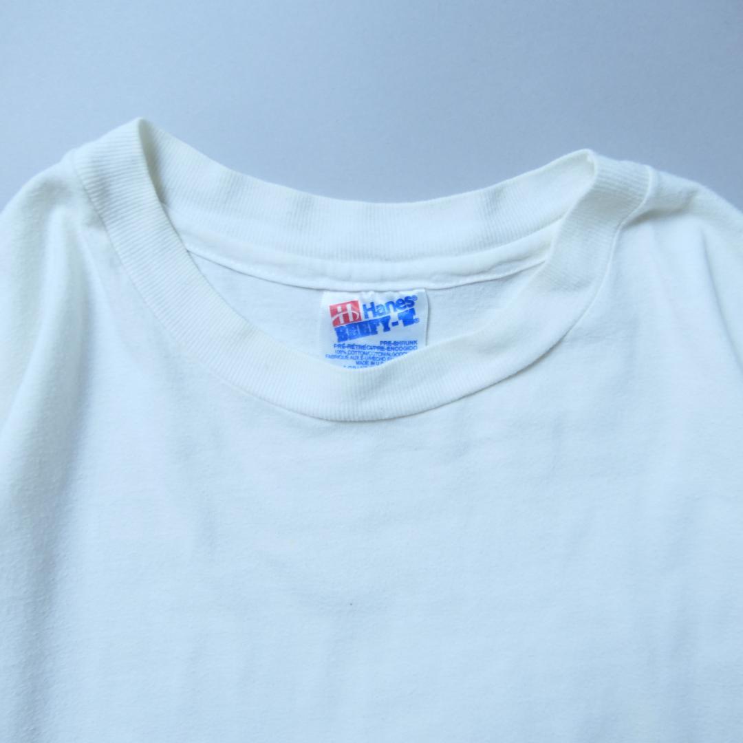 VINTAGE 90s XL Logo Tee -Hanes-
