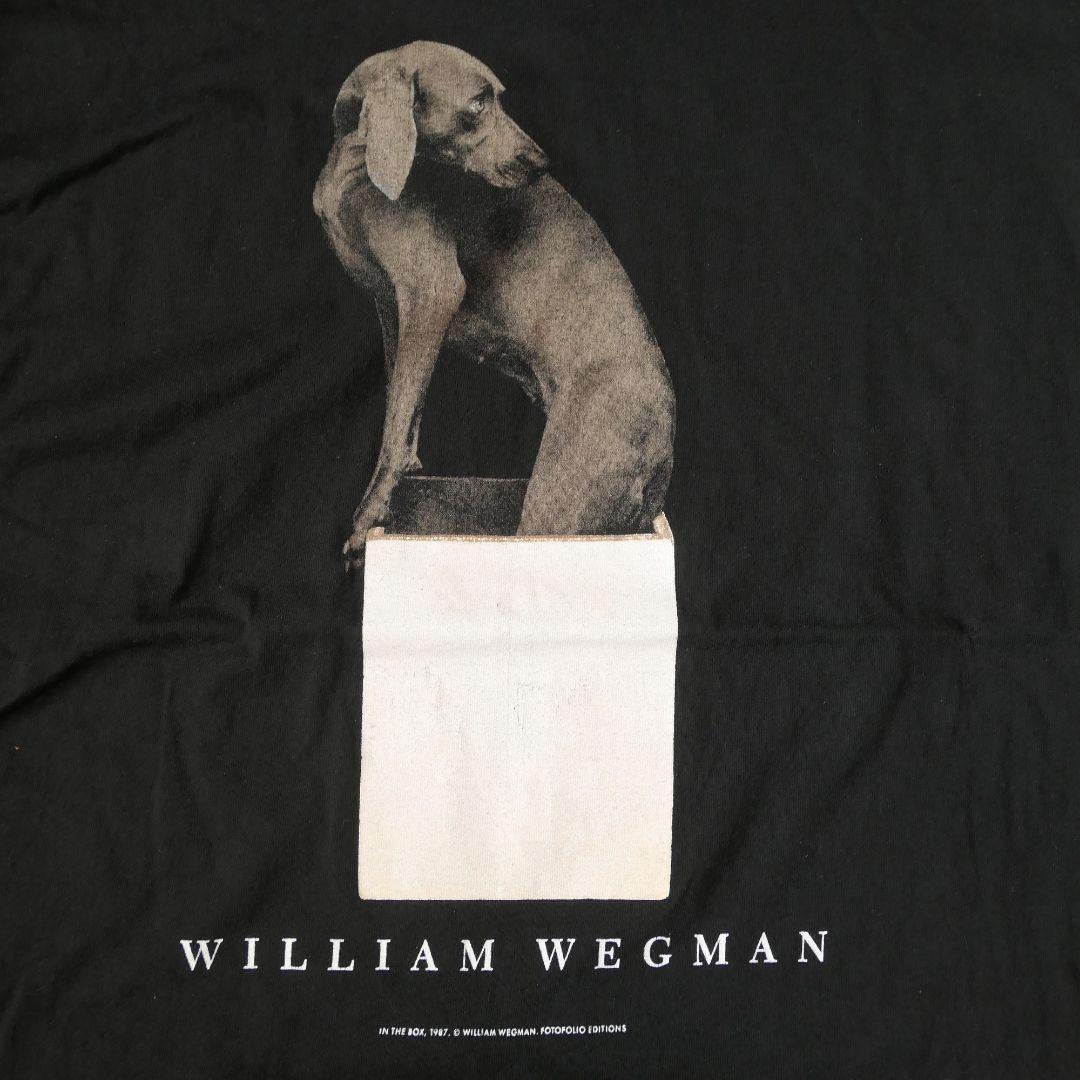 VINTAGE 90s XXL Art Tee -William Wegman-