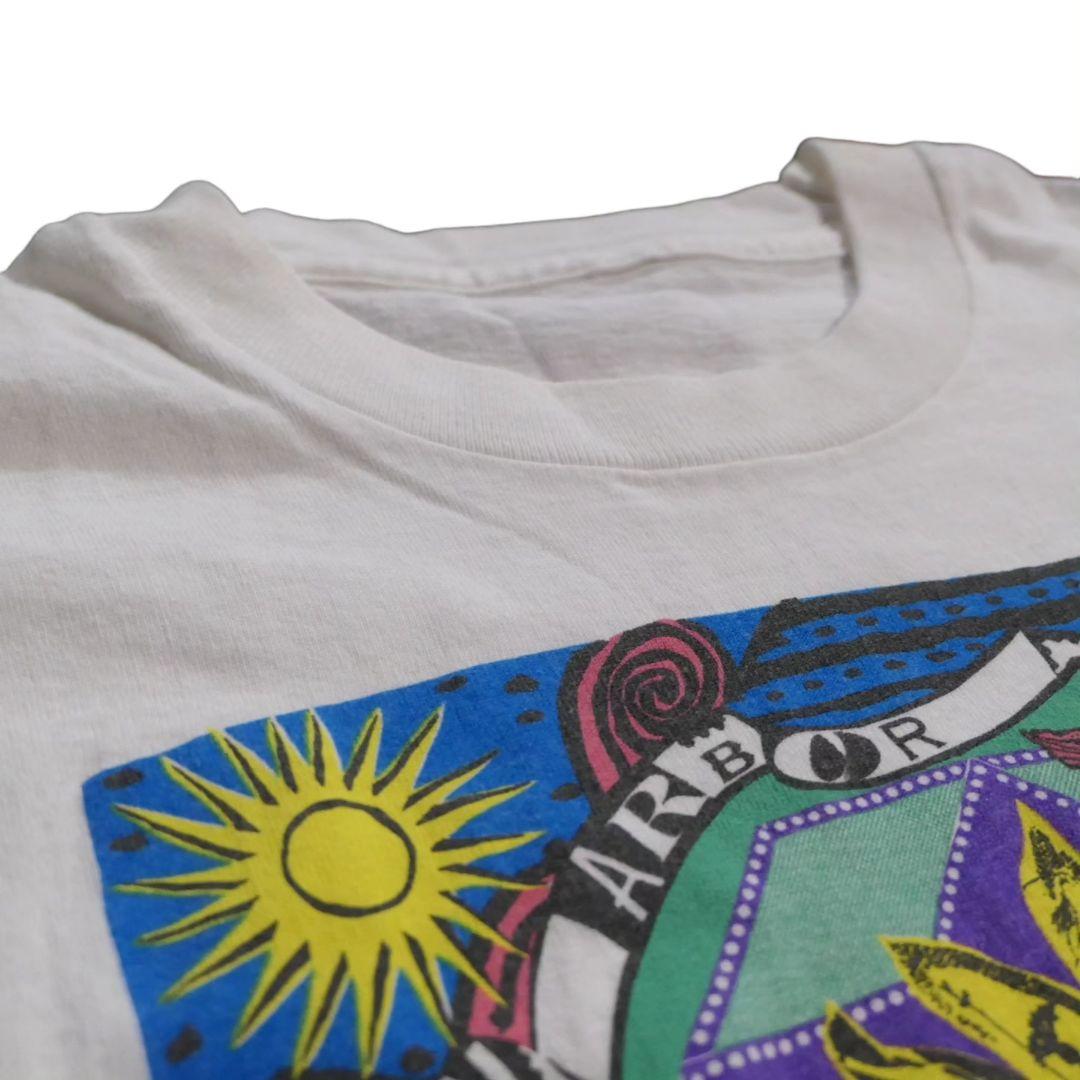 VINTAGE 90s L-XL Art Tee -Summer Art Fair 1995-