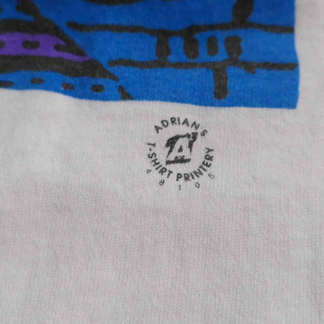 VINTAGE 90s L-XL Art Tee -Summer Art Fair 1995-