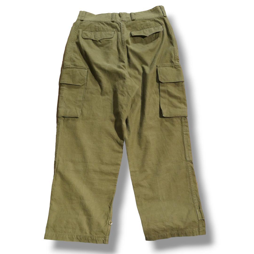 VINTAGE 50s 35 M-47 Field Cargo Pants -French Army-