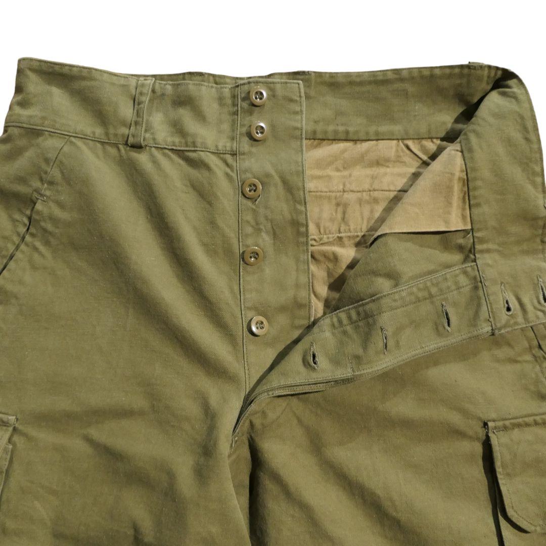 VINTAGE 50s 35 M-47 Field Cargo Pants -French Army-