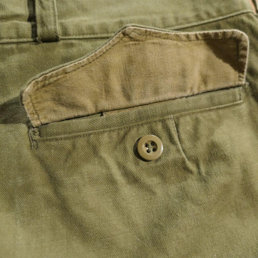 VINTAGE 50s 35 M-47 Field Cargo Pants -French Army-