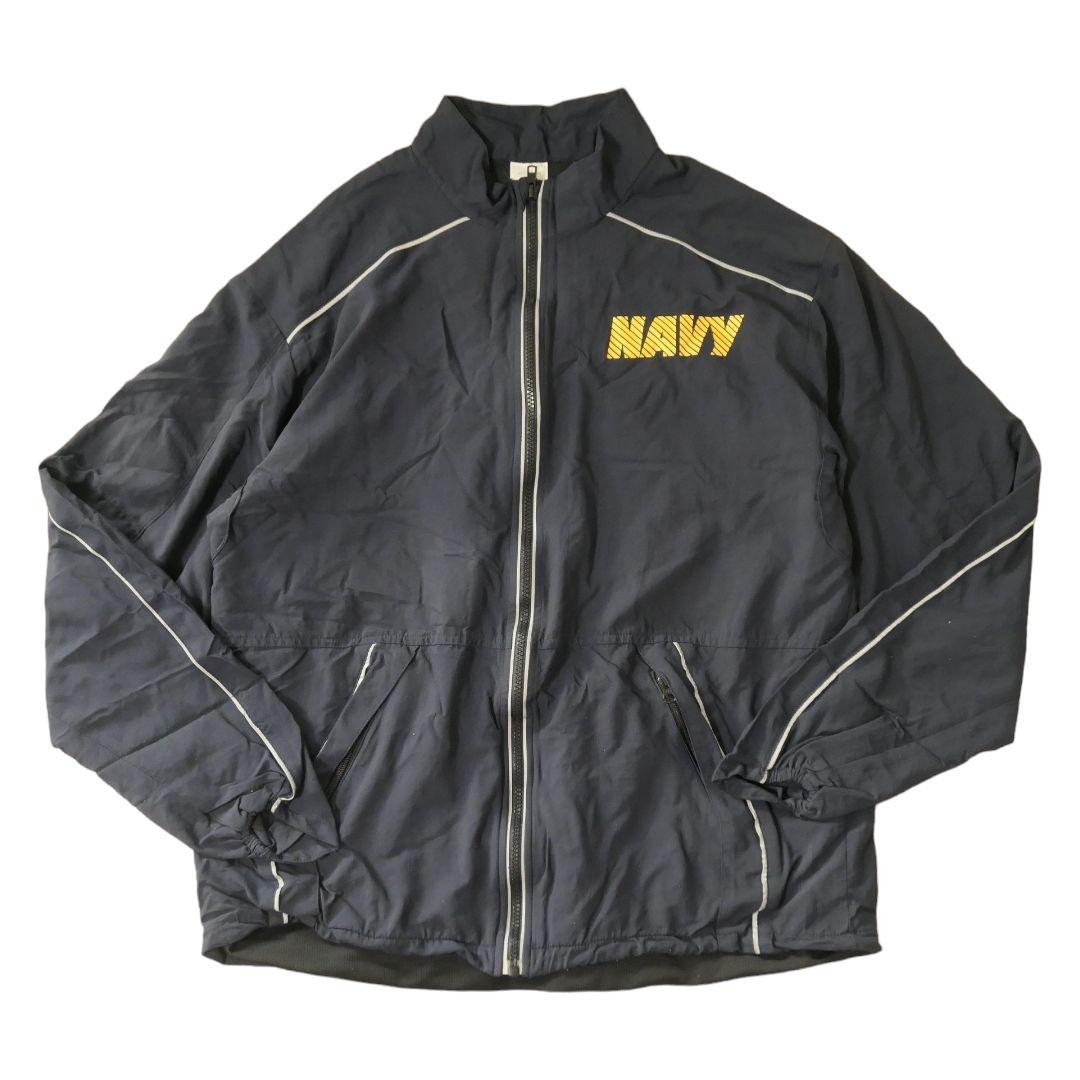 USED M-L Traning jacket -U.S.NAVY-