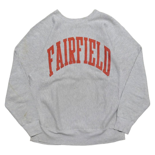 VINTAGE 90s XL Reverse Weave Type Sweat -DESERT SPORTSWEAR-