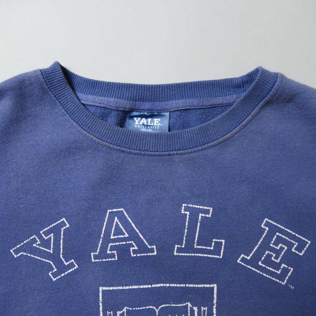 USED S-M College Sweat -YALE UNIVERSITY-