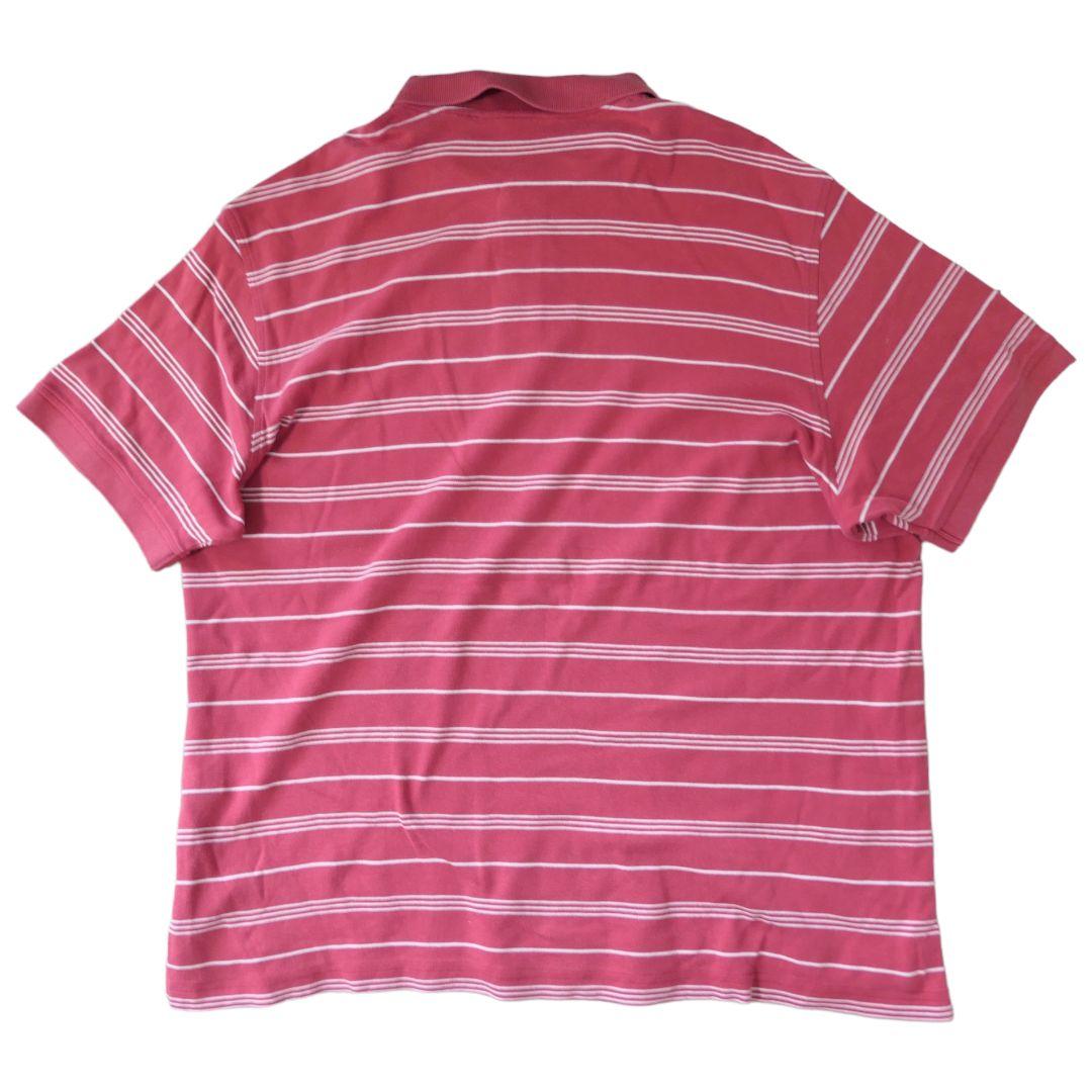 USED XL Border polo shirt -ROUNDTREE & YORKE-