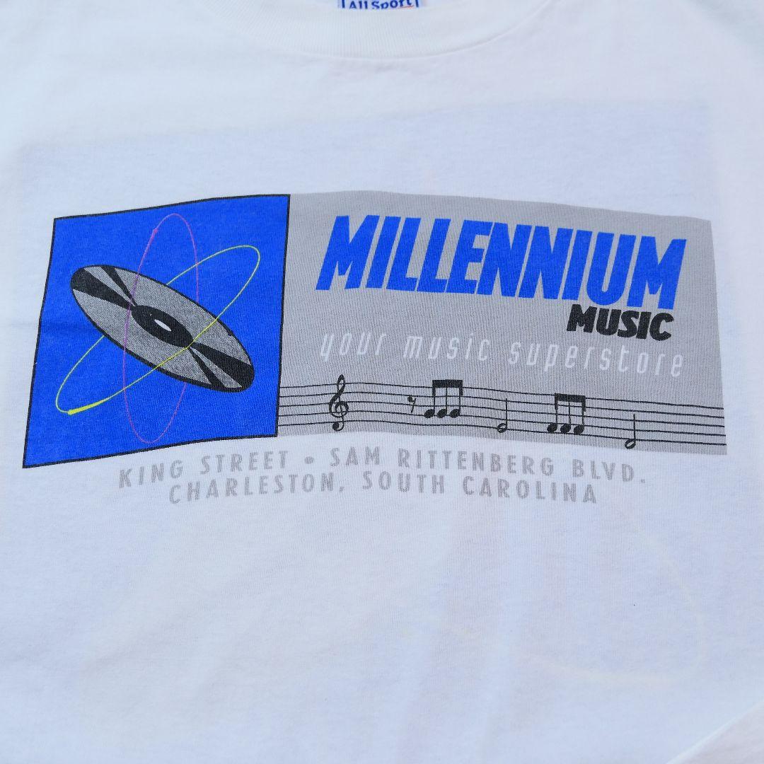 VINTAGE 90s XL Promotion Tee -Millenium Music-