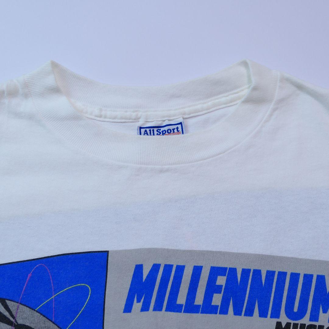 VINTAGE 90s XL Promotion Tee -Millenium Music-