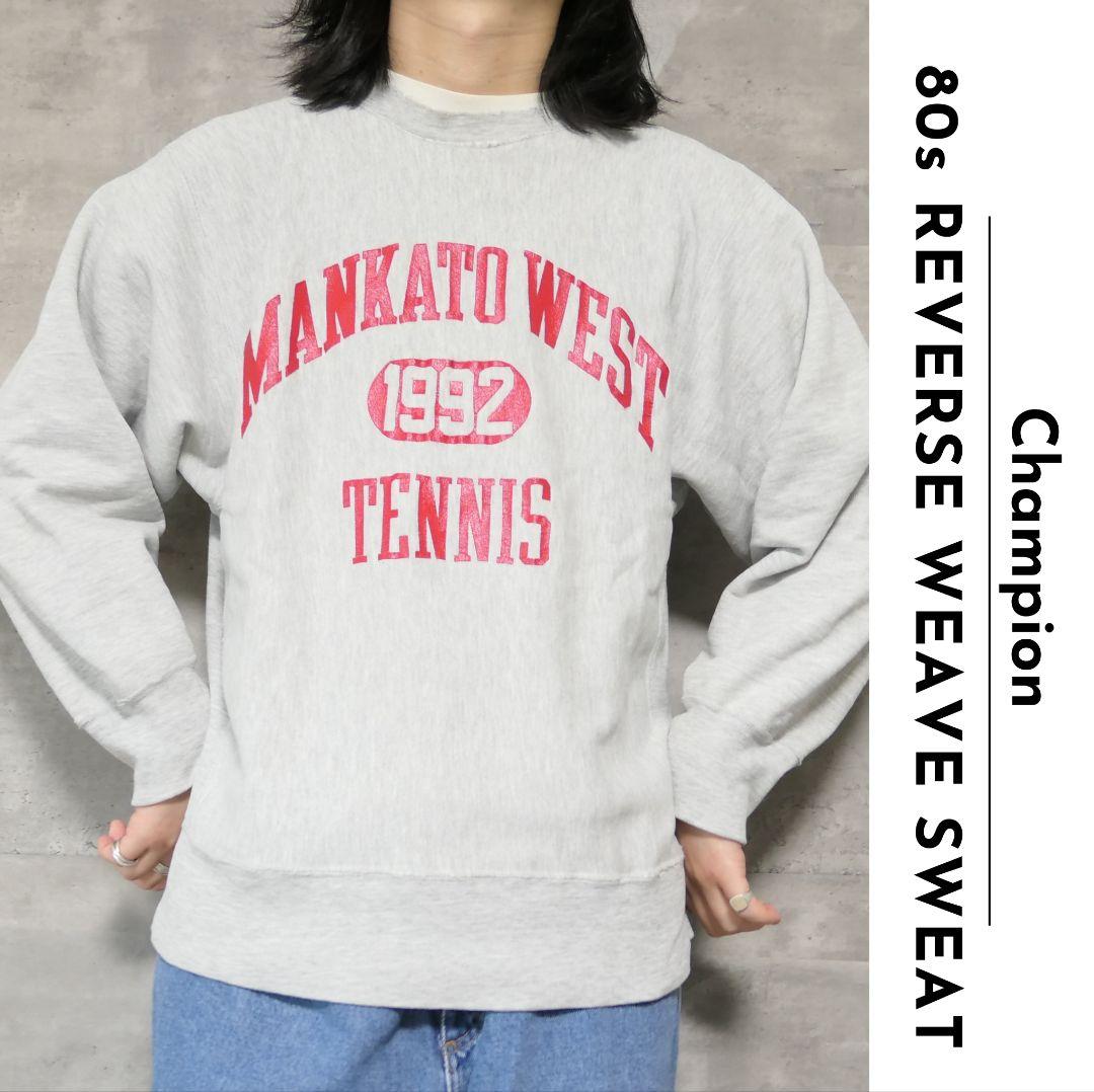 VINTAGE 80s L Reverse weave sweat -Champion-