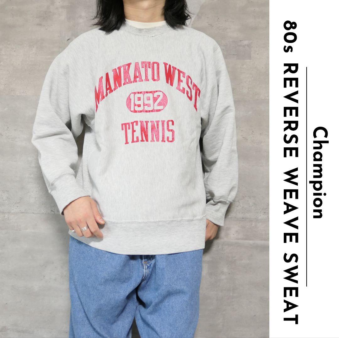 VINTAGE 80s L Reverse weave sweat -Champion-