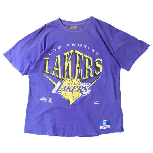 VINTAGE 80-90s L NBA T-shirt -LAKERS-