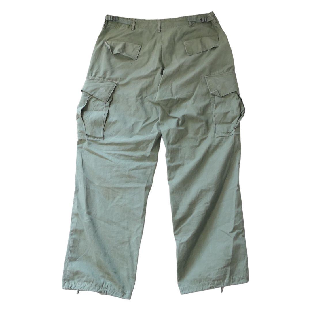 VINTAGE 60s REGULAR-MEDIUM Jungle fatigue pants -U.S.ARMY-