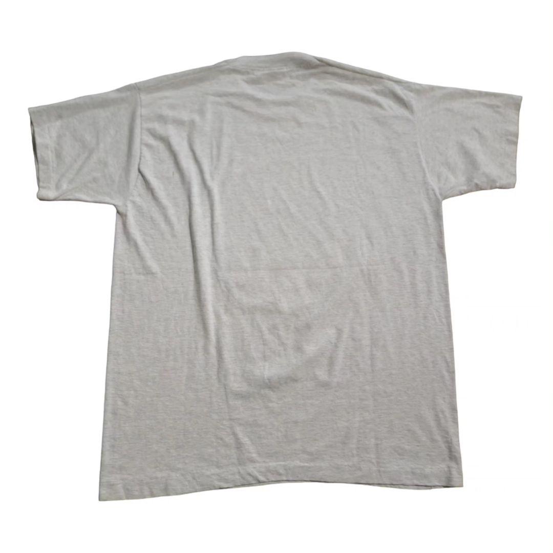 VINTAGE 90s L Dog Print Tee -TELETREND COLS-